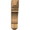 Ekena Millwork Olympic Craftsman Rough Sawn Bracket, Western Red Cedar, 6"W x 26"D x 26"H BKT06X26X26OLY04RWR - alternate 4